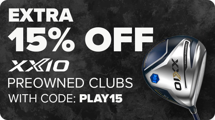 Extra 15% Off All Preowned XXIO Golf Clubs with Code: PLAY15