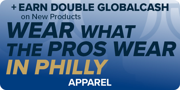 Wear What The Pro's Wear + Earn Double GlobalCash on New Products