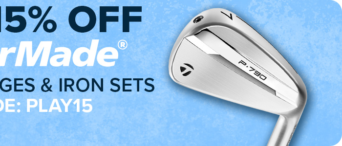 Extra 15% Off TaylorMade Preowned Iron Sets with Code: PLAY15