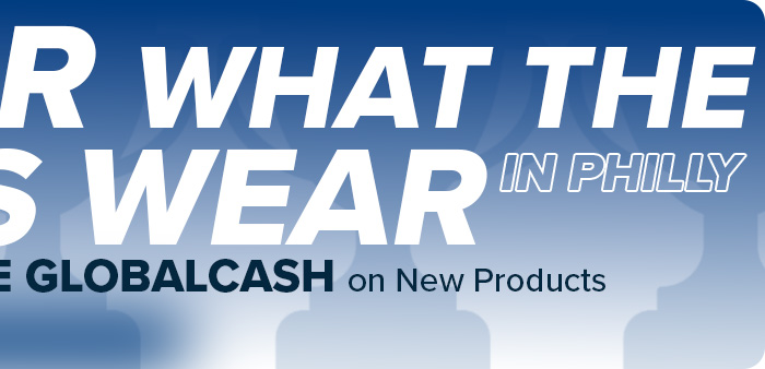 Wear What The Pro's Wear + Earn Double GlobalCash on New Products