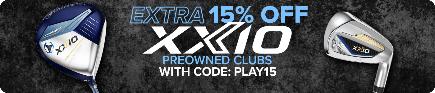 Extra 15% Off All Preowned XXIO Clubs with Code: PLAY15