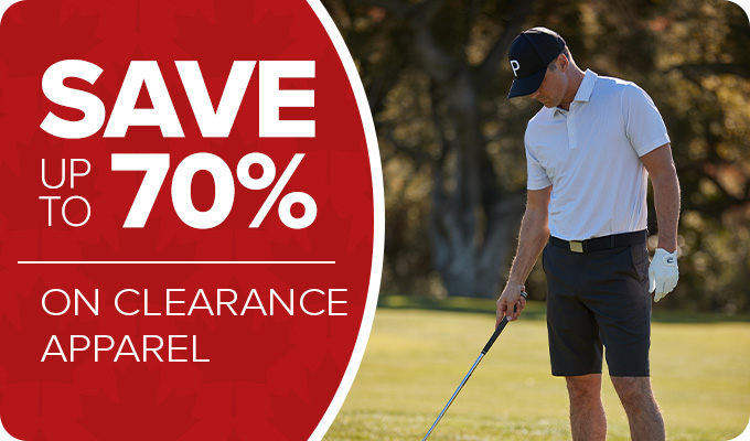 Save up to 70% on Clearance Apparel
