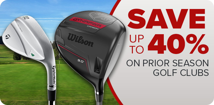 Save up to 40% on Prior Season Clubs