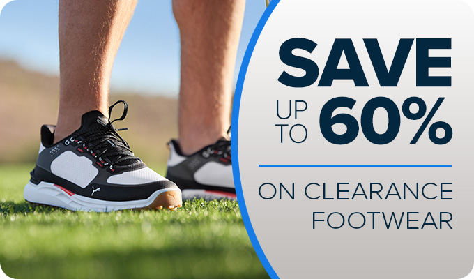 Save up to 60% on Clearance Footwear