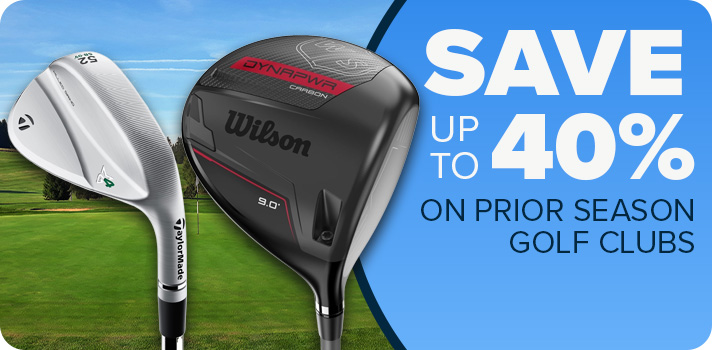 Save up to 40% on Prior Season Clubs