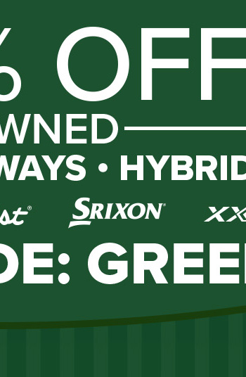 Up To 45% Off Preowned Drivers, Fairways & Hybrids From Srixon With Code: GREEN