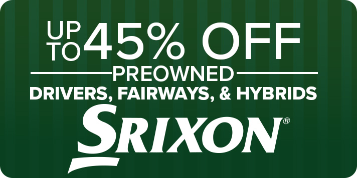 Up To 45% Off Preowned Drivers, Fairways & Hybrids From Srixon With Code: GREEN
