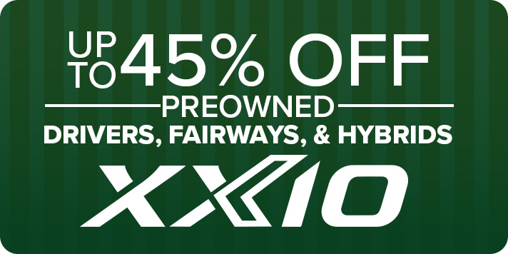 Up To 45% Off Preowned Drivers, Fairways & Hybrids From XXIO With Code: GREEN
