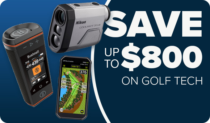 Save Up to $800 on Golf Tech