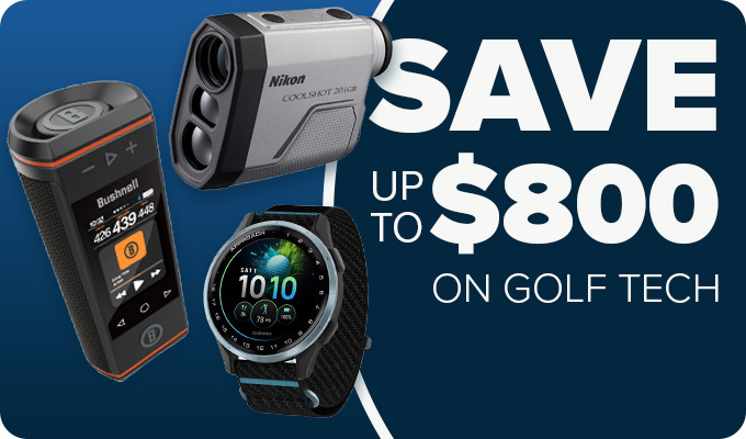 Save Up to $800 on Golf Tech