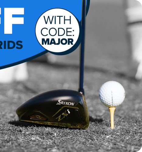 Up to 40% Off Preowned Drivers • Fairways • Hybrids from Srixon with Code: MAJOR