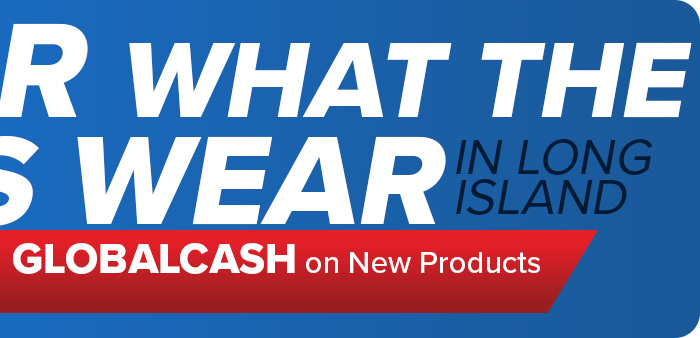 Wear What The Pro's Wear + Earn Double GlobalCash on New Products