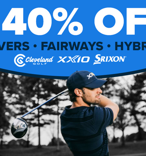 Up to 40% Off Preowned Drivers • Fairways • Hybrids from XXIO with Code: MAJOR
