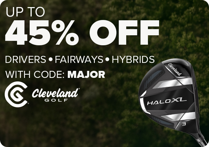 Up to 45% Off Preowned Drivers, Fairways, Hybrids from Cleveland, Srixon, & XXIO with Code: MAJOR