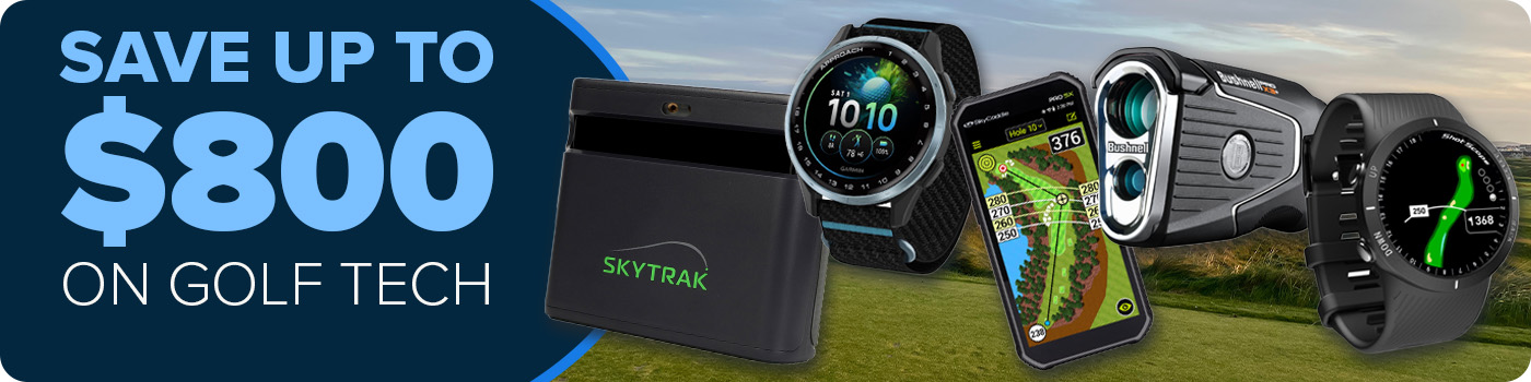 Save Up to $800 on Golf Tech