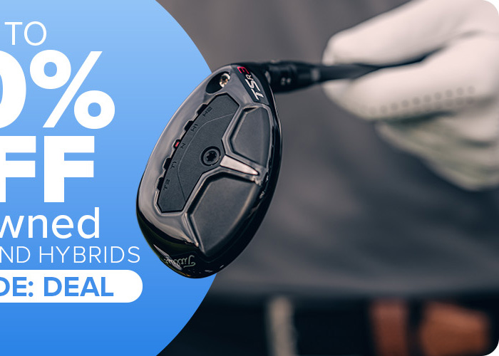 Up to 40% Off Preowned Fairways and Hybrids with code: DEAL
