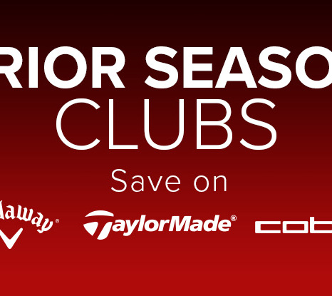 Prior Season Clubs - Save on Callaway, TaylorMade and Cobra