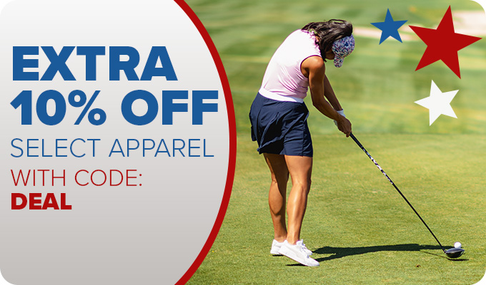 Extra 10% Off Select Apparel with code: DEAL