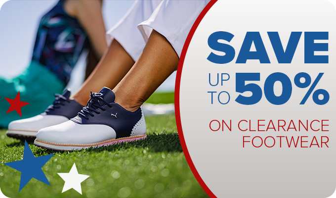 Save up to 50% on Clearance Footwear