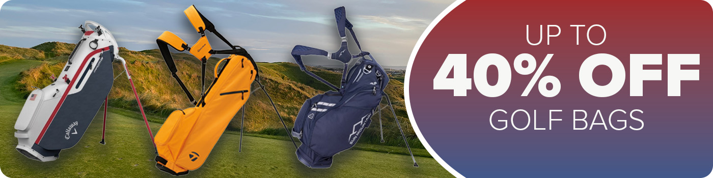 Up to 40% Off Golf Bags