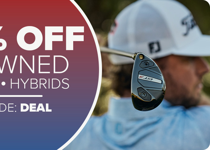 Up to 45% Off Preowned Fairways and Hybrids with code: DEAL