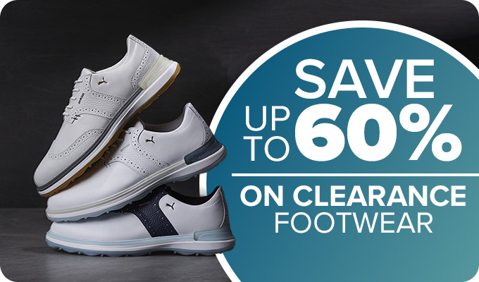 Save up to 60% on Clearance Footwear