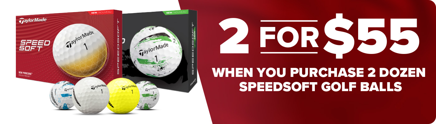 TaylorMade SpeedSoft - 2 for $55