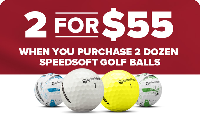 TaylorMade SpeedSoft - 2 for $55