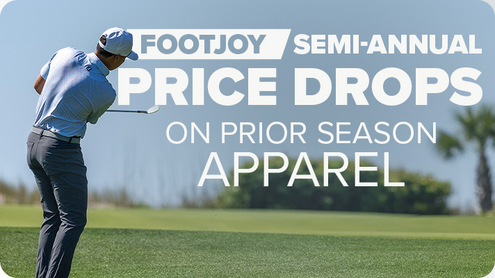 FootJoy Semi-Annual Price Drops on Previous Season Apparel