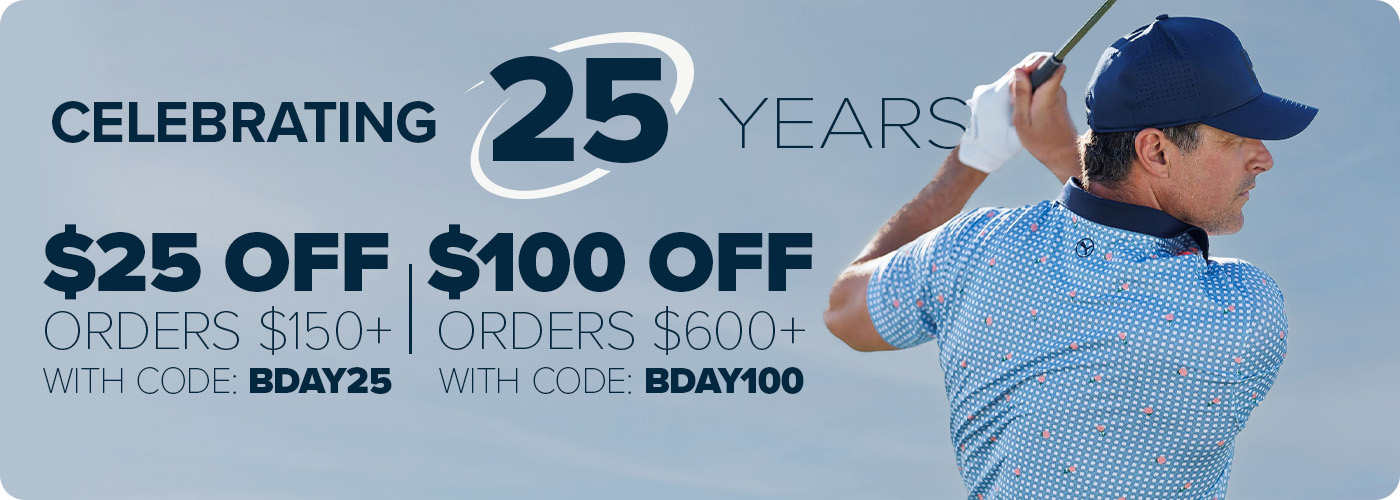 25th Anniversary Event - $25 Off Orders $150+ with Code: BDAY25 or $100 Off Orders $600+ with Code: BDAY100