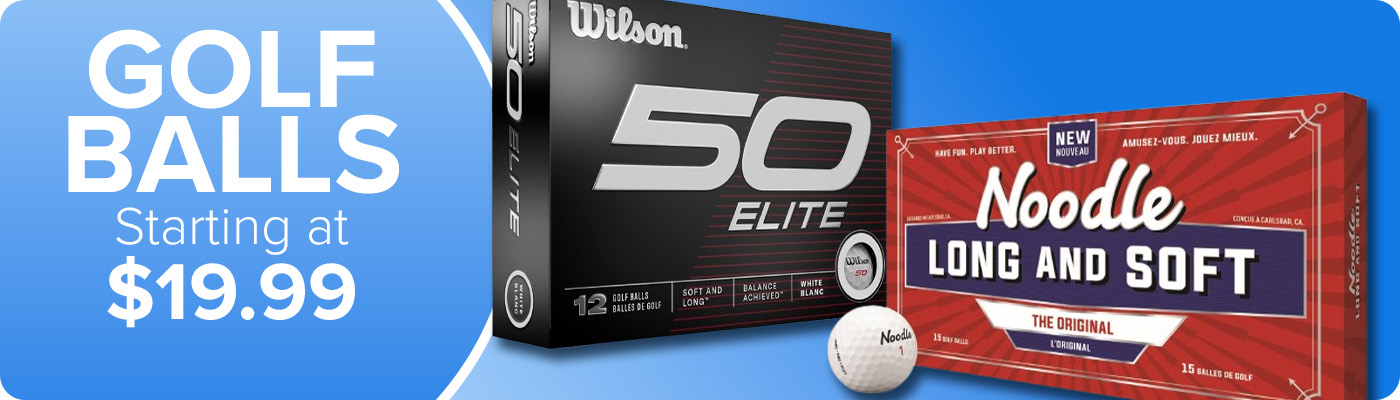 Golf Balls Starting at $19.99