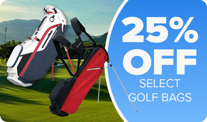 25% Off Select Golf Bags