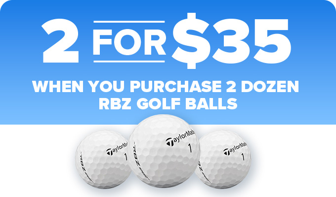 TaylorMade RBZ Golf Balls - 2 for $35