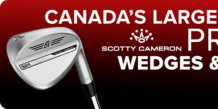 Canada's Largest Selection of Titleist Preowned Putters and Wedges