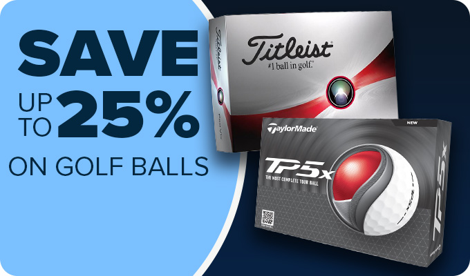 Save up to 25% on Golf Balls