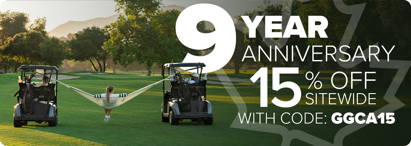Celebrating 9 Years with a 15% Off Sitewide Sale with code GGCA15