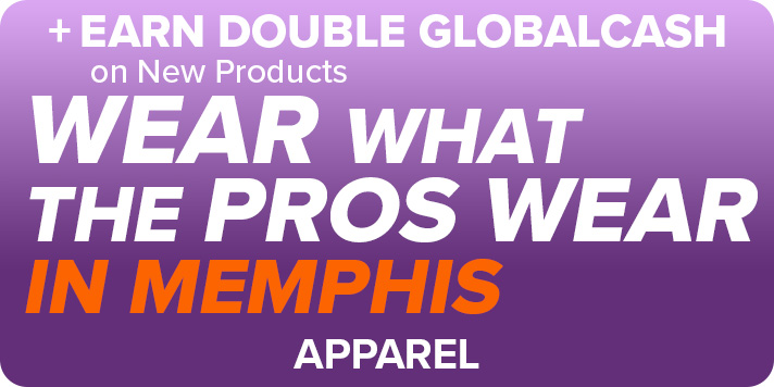 Wear What The Pro's Wear +Earn Double GlobalCash on New Products