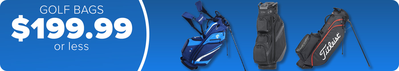 Golf Bags Under $199.99