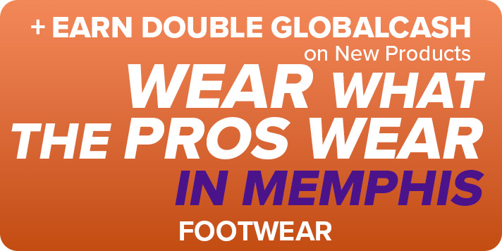 Wear What The Pro's Wear +Earn Double GlobalCash on New Products