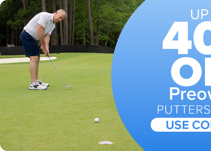 Up To 40% Off Preowned Irons & Putters with Code: PLAY