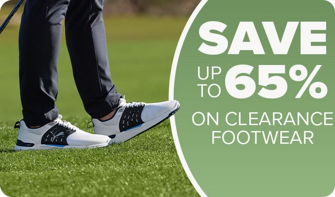 Save up to 65% on Clearance Footwear