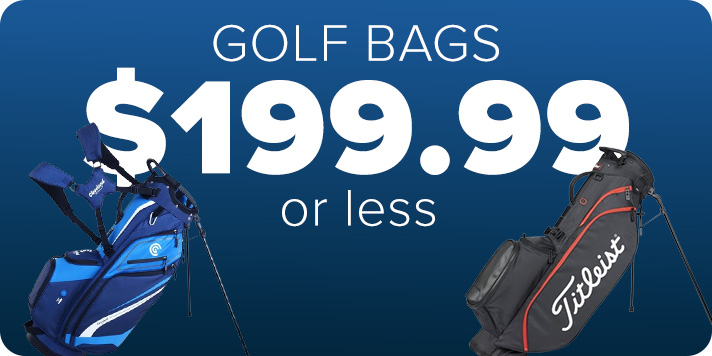 Golf Bags $199.99 or Less
