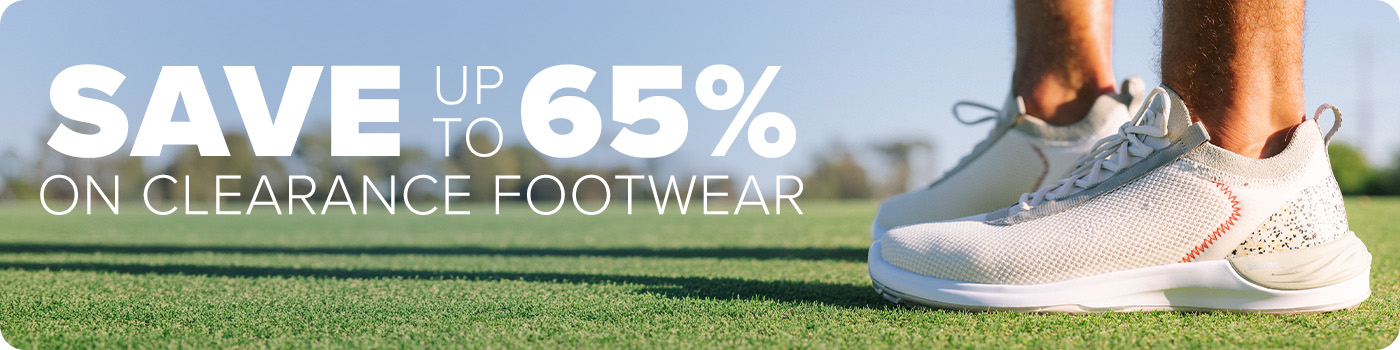 Save up to 65% on Clearance Footwear