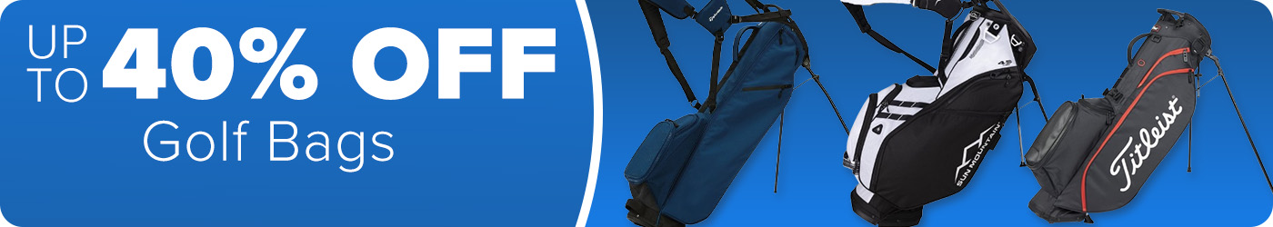 Up to 40% off Golf Bags