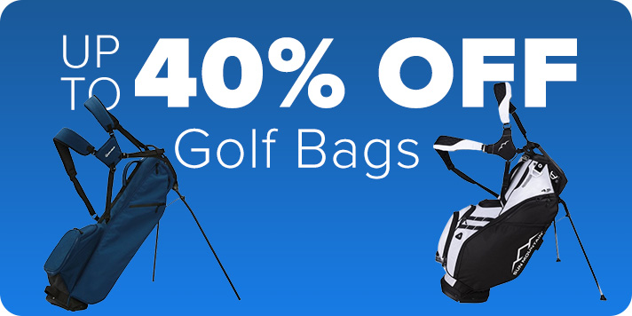 Up to 40% off Golf Bags