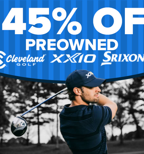 Up To 45% Off Preowned Cleveland, Srixon and XXIO with Code: SAVE