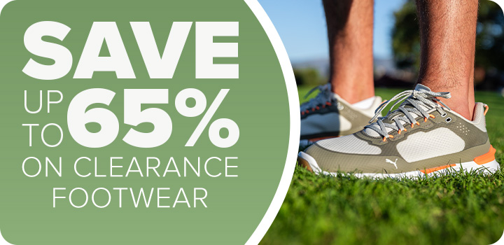 Save up to 65% on Clearance Footwear