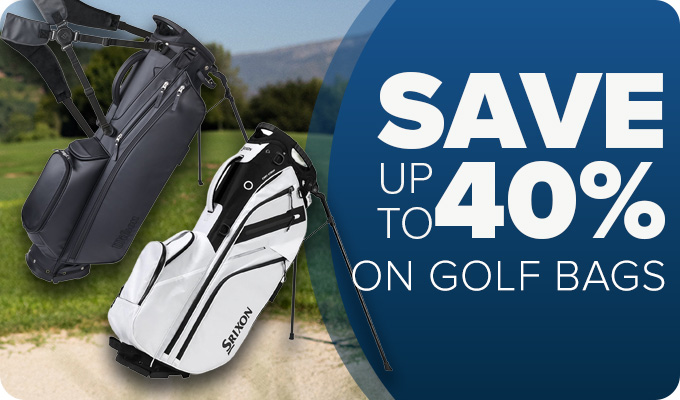 Save up to 40% on Golf Bags