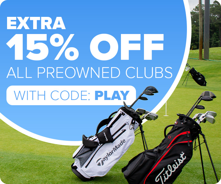 Extra 15% Off All Preowned Golf Clubs w/ Code PLAY