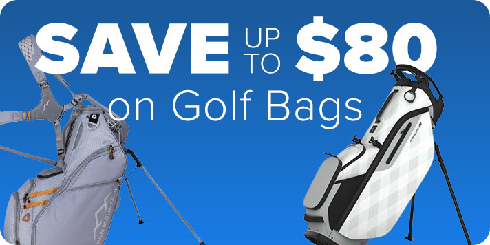 Save up to $80 Golf Bags